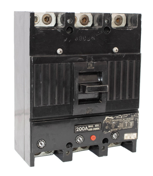 General Electric TJK436F000 Breaker 200A 600V 3P 3PH 22KA ..