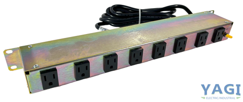 Marway MPD411223-007 Power Surge Protector Cord 10 outlets 15A 120V 50/60Hz 1PH