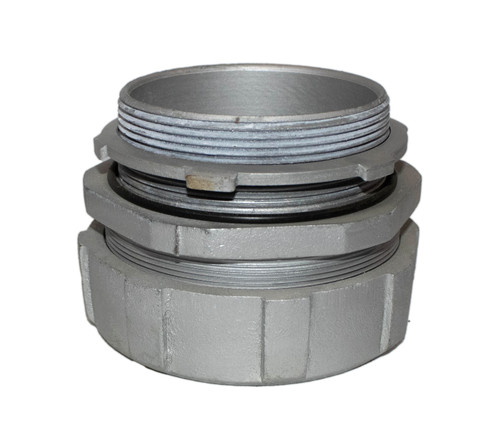 Midwest LT400 Conduit Connector Fitting 4" Straight Male Liquid Tight