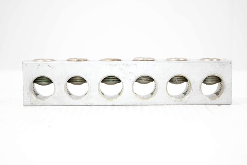 YAGI NACC250 Mechanical Splicer Reducer Wire Lug — 6-Port 250 KCMIL-10