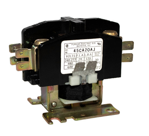 Furnas 45CA20AJ Contactor 30A 2P 600V Coil 24V 50/60Hz