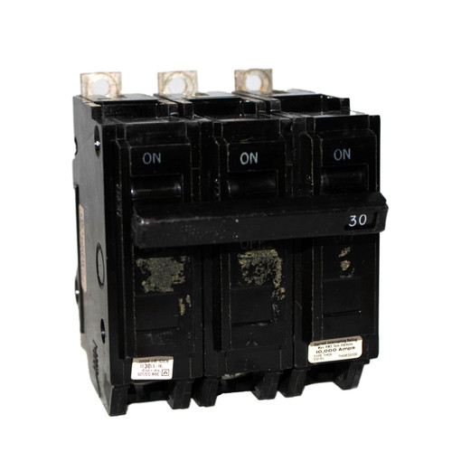 General Electric THQB32030 30A 240V 3P Breaker