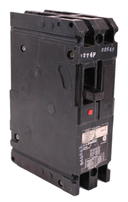 I-T-E E42B030 Circuit Breaker 30A 480V 250V 2P 18kA TYPE E4