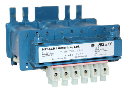 Hitachi HRL030H AC Line Reactor 3 Phase 4A 600V 6.5mH