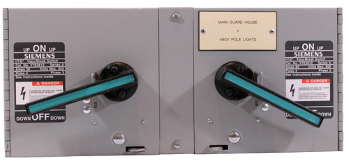 Siemens V7E3612 Vacu-Break Fusible Panelboard Switch | 30/60A, 600V, 3-Pole, Class R/J, NEMA 1