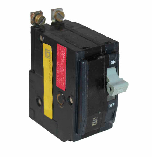 Square D QHB-220 Breaker 20A 120/240V 2P 65k