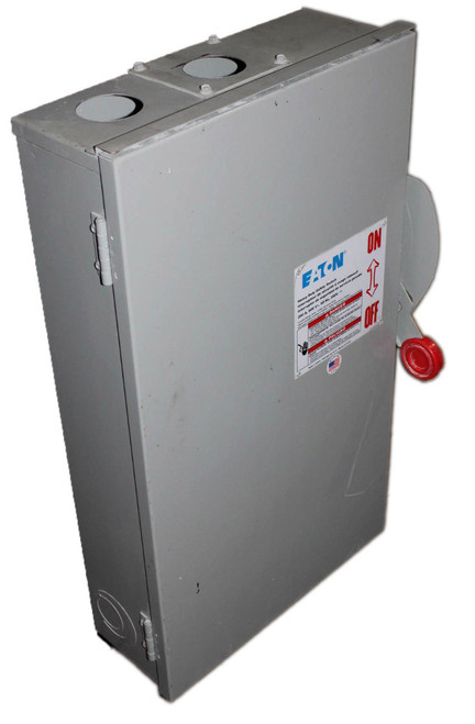 Eaton DH364FRK Fusible Disconnect | 200A | 600V | 3-Pole | NEMA 3R | Heavy Duty Safety Switch Eaton DH364FRK Fusible Disconnect | 200A | 600V | 3-Pole | NEMA 3R | Heavy Duty Safety Switch