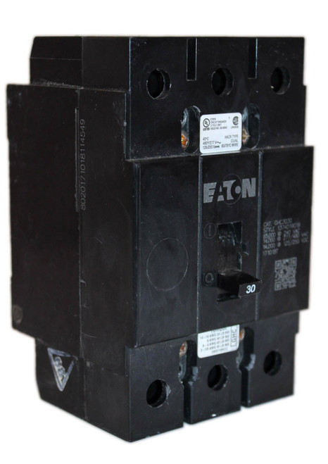 Eaton GHC3030 Breaker 30A 480V 3P 14kA Style 1374D19G19