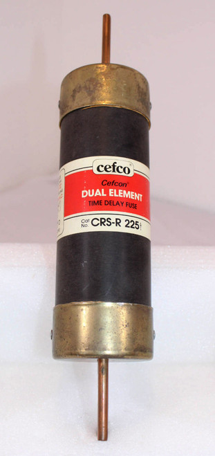 Cefco CRS-R 225 Dual Element Time Delay Fuse 225A 600V Class RK-5