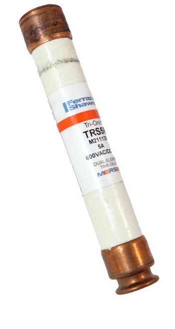 Ferraz Shawmut TRS5R Tri-Onic Fuse 5A 600V 200kA Class RK5 Dual Element