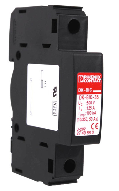 Pheonix Contact DK-BIC-35 Feed Through Terminal Block 500V 125A 100kA