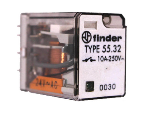 Finder 55.32 General Purpose Relay 10A 250V Coil 24V