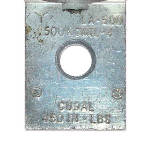 Square D/Ilsco LA-500 Mechanical Lug Single Port 1-Hole 500KCMIL-4