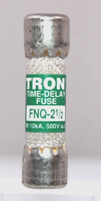 Bussmann Tron FNQ-2-1/2 Time Delay Fuse 2 1/2A 500V AC