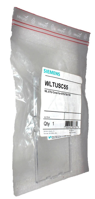 Siemens WLTUSC55 WL ETU Cover for ETU725-755 key not Included