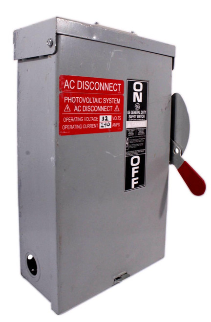 General Electric TGN3322R Non-Fusible Disconnect Switch 60A
