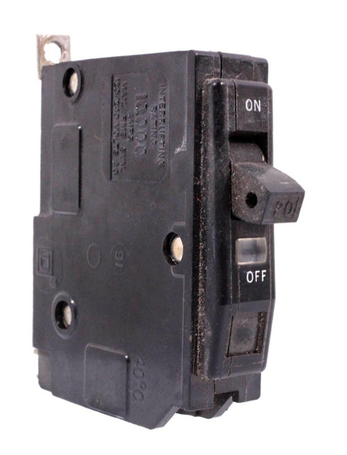 Square D QOB120 Breaker 20A 1P 120/240V 10kA Bolt-On