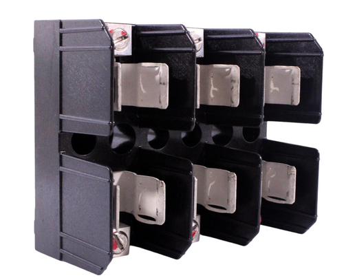 Bussmann J60060-2CR Fuse Holder 60A 600V 3-Poles 200K RMS Class J Fuse Block