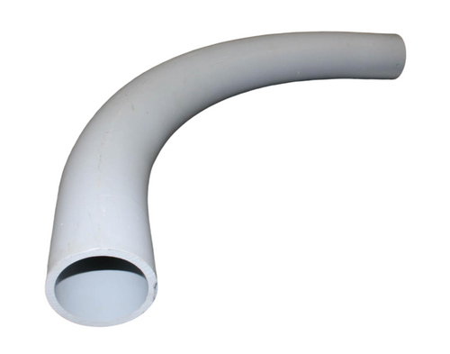 Cantex B5121022 Elbow 90 Degree 4 Inch SCH 80 NEMA TC-3 Rigid PVC Plain End