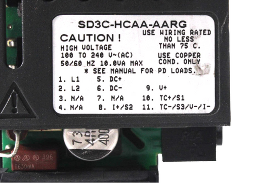 Watlow SD3C-HCAA-AARG Controller 100/240V 1/32 DIN 50/60Hz Universal Programmabl