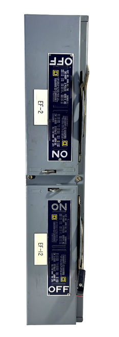 Square D QMB361TW Fuse Switch Disconnector 30A 600V 3P 3PH 7.5HP NEMA KS1 Ser E1