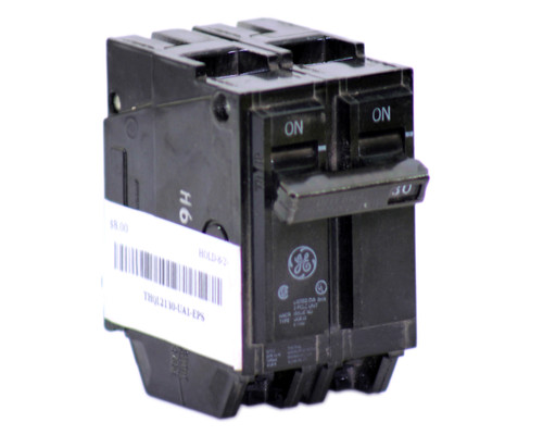 General Electric THQL2130 Breaker - 30A 240V 2P 10kA Plug In