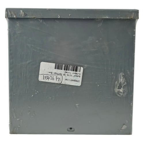 Cooper B-Line 884-RTSC-NK Junction Box 8X8X4 NEMA 3R Steel Screw Cover Gray