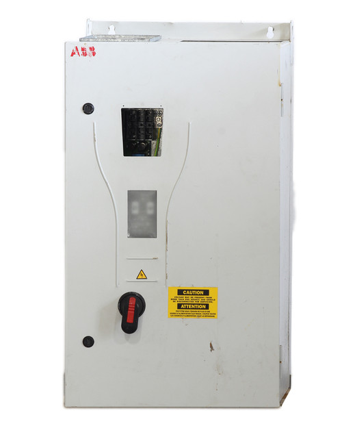 ABB ACH550-BD-072A-4+F267 Drive 380-480V 50HP Input: 48 63Hz 72A Output: 0-500Hz 72A