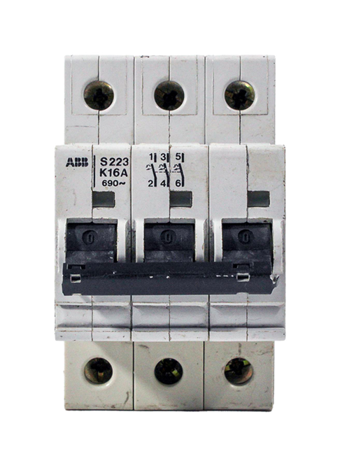 ABB S223K16A Breaker 16A 690V 3P