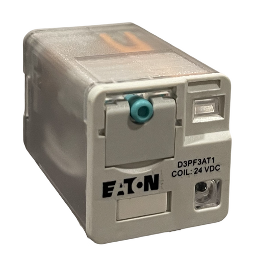 Eaton D3PF3AT1 GP Plug In Relay D3PF 24V 3PDT 11-Pin Octal LED Indicating Light