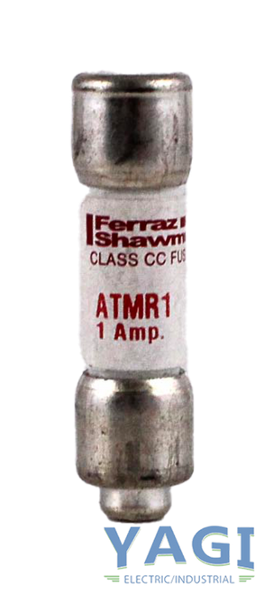 Ferraz Shawmut ATMR1 Fuse 1A 600V 200kA Class CC Fast-Acting Current-Limiting