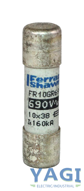 Ferraz-Shawmut FR10GR69V30 Protistor Fuse 30A 690V 160kA High-Speed Midget