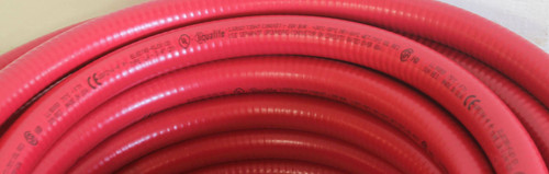 Liquatite 221017 Liquidtight Flexible Conduit Material: Steel Diameter: 3/4 Inch LA-12, 100 Feet, Red, ISO Trade Size: 21mm