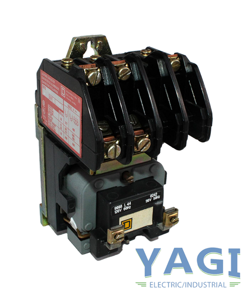 Square D 8903LO30V02 Contactor 30A 600V 3P Coil: 110-120V 50/60Hz Multipole Lighting