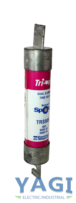 Ferraz Tri-Onic TRS90R Time-Delay 90A Fuse 600V AC Class RK5