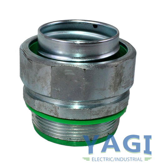 American Fittings STR200B  Straight Conduit Connectors 2 Inch Steel