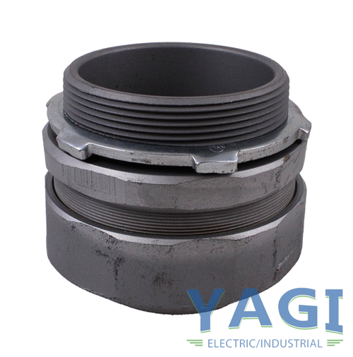 Appleton ST-400 Liquidtight Connector 4 Inch Malleable Iron Straight