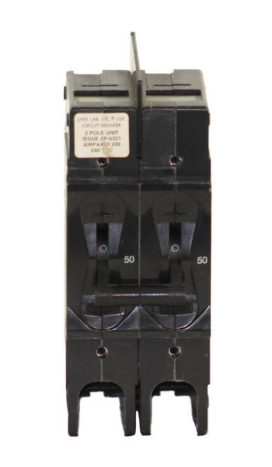 Airpax 209-2-1REG4-66-4-8-50-H-V Breaker 50A 240V 2P