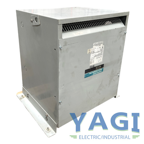 Rex Manufacturing DA34J1P1 Transformer 34kVA Pri: 575V Sec: 460Y/266 3PH