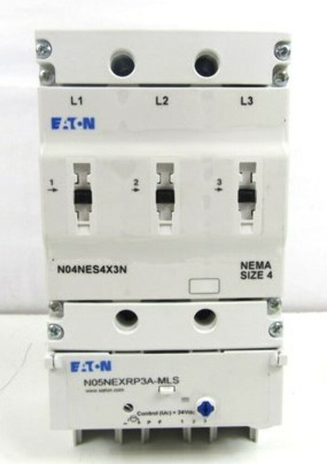 Eaton N101ES4P3A-MLS Combination Starter 42-135A 24VDC 3P 50/60Hz 100HP NEMA 4