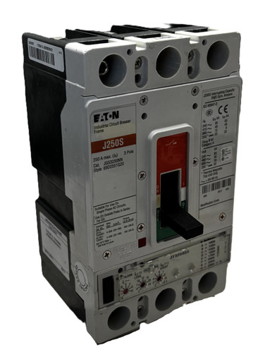 Eaton JGS325033WZ1 Circuit Breaker | 250A | 3P | 600V AC | 35kA