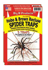 BigH ProductsTM Hobo & Brown Recluse Spider Trap - 2 packages 5 each