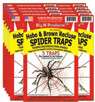 Big H ProductsTM Hobo & Brown Recluse Spider Traps - 50 Traps