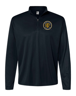 LUFC Black Quarter Zip