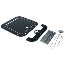 Allstar Performance Access Panel Kit Black 6in x 6in ALL18540