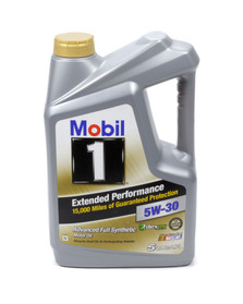 Mobil 1 5w30 EP Oil 5 Quart Bottle Dexos MOB120766-1