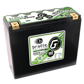 Braille Auto Battery Green-Lite Lithium G-SBC40 Battery 1197 Amp G-SBS40