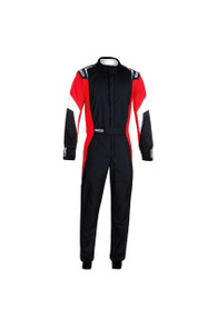 Sparco Comp Suit Black/Red Medium 001144B52NRRB