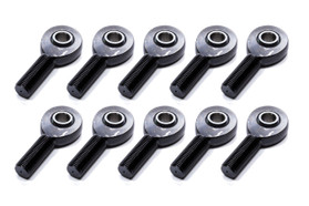 Ti22 Performance Rod End Alum LH Male Blk 1/2ID x 5/8 Thread 10pk TIP8251-10