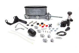 Wilwood Alum Tandem M/C Kit w/ Brkt & Prop Valve 7/8in 261-13271